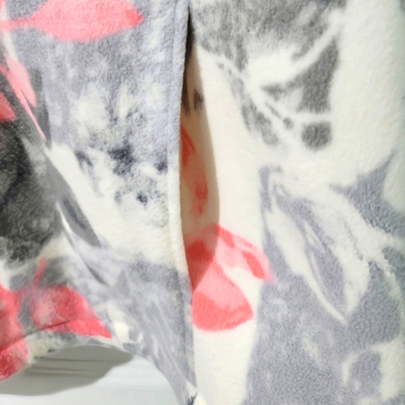 Alia Petite Women's Floral Full-Zip Sweater Size L - Picture 7 of 15